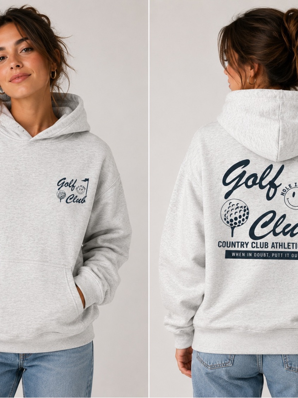 Aeropostale Light Gray Pullover Hoodie